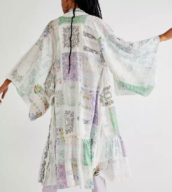 Fillyboo Free People NWT Size XS Sweet Pea Kimono Duster NEW