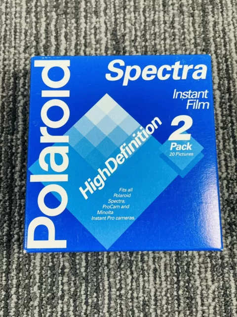 🔥 Polaroid Spectra • High Definition • Instant Camera Film • 2 Pack • Exp. 2/98