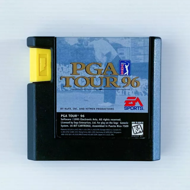 PGA Tour 96 Golf Sega Mega Drive Pal - ¡Probado y envío gratuito! 3