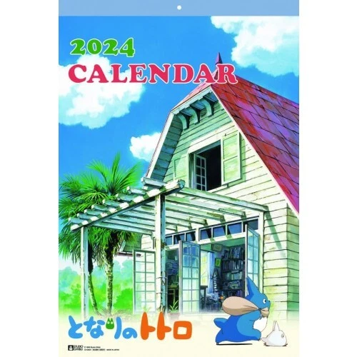 WALL CALENDAR 2024 Japan My Neighbor Totoro Anime Ensky B3 Size 38.99