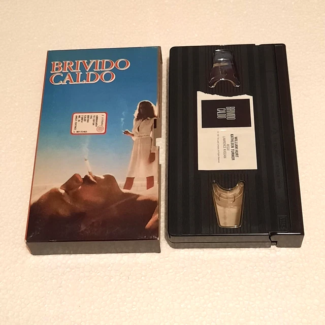 Brivido Caldo Di Lawrence Kasdan Vhs 1981 L'unita' Editoriale Cartonata + Insert