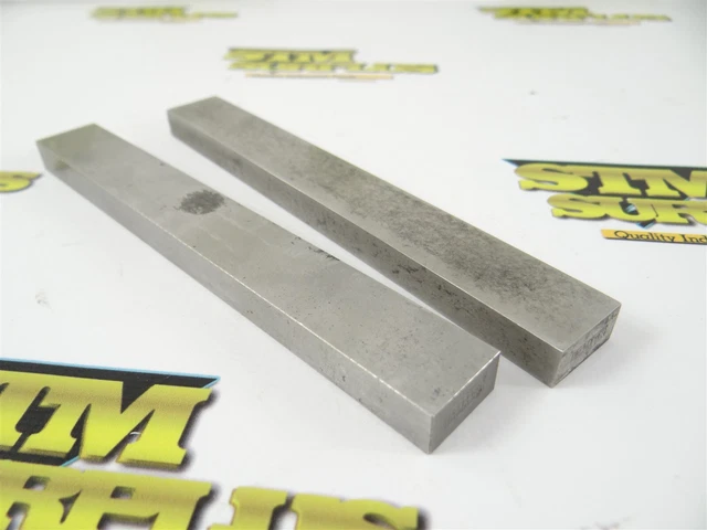 Two Taft & Peirce Steel Parallels 3/4" X 3/8" X 6" Each Made In Usa