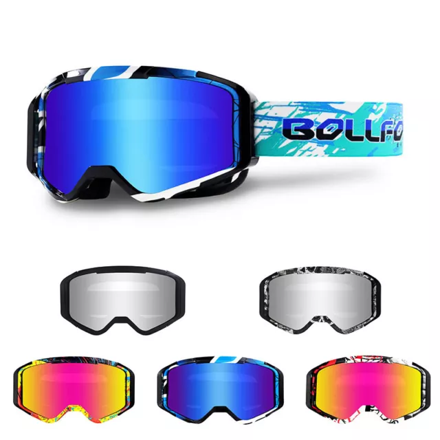 Motorcycle Racing Goggles Motocross MX ATV UTV Dirt Bike Enduro Off-road Eyewear