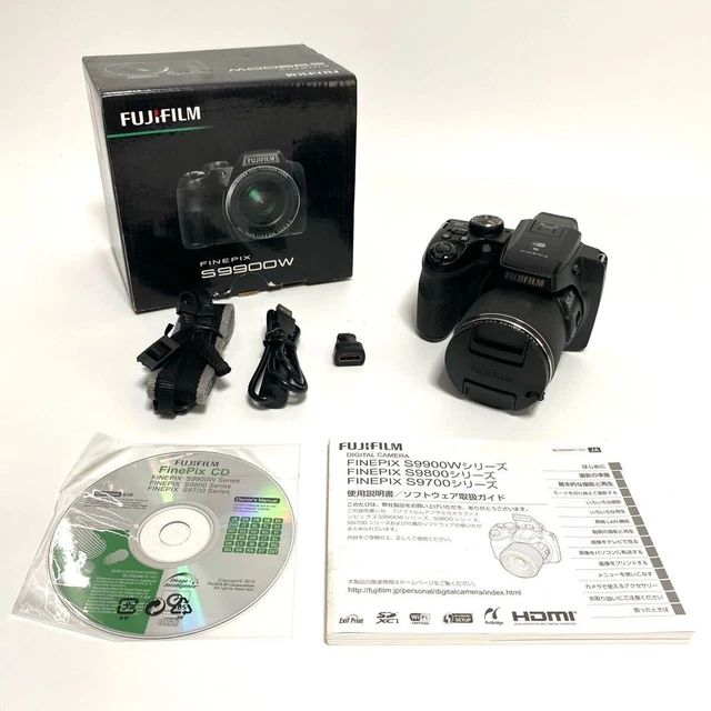Fujifilｍ Finepix S9900W 光学50倍ズーム　動作品 富士フイルム、光学式50倍ズームレンズ搭載「FinePix S9900W