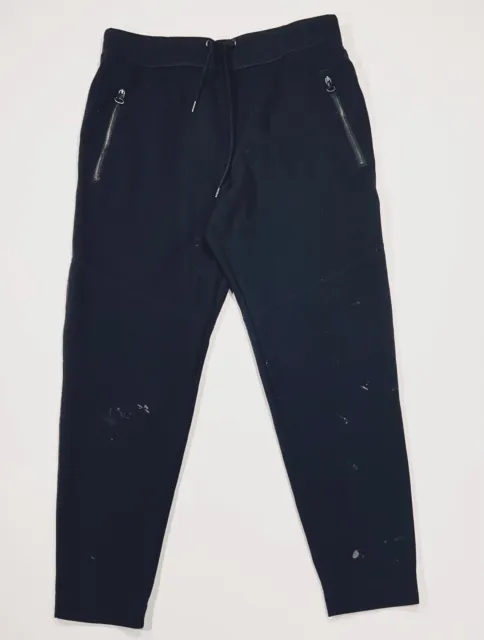 James Perse Yosemite Joggers Women Sz 2 Black Sweatpants Pants Perfomance Gear