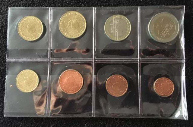 Niederlande alle 8 Münzen 1 Cent - 2 Euro Kursmünzenset KMS 2006