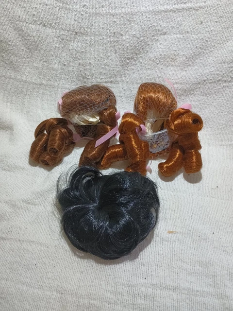Doll Wigs Size 7-8 Lot Of Three