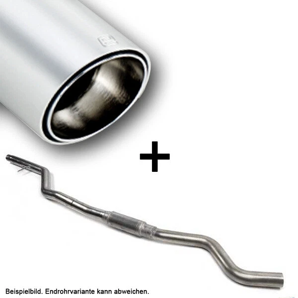 EMBOUTS D'ECHAPPEMENT TYPE DUPLEX POUR BMW F30 F31 316 318 320 F32 F33