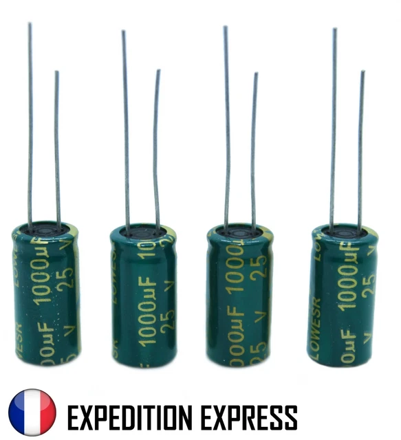 Kit de réparation Tireuse à Bière KRUPS / SEB Condensateurs 1000uF 25V LOWESR