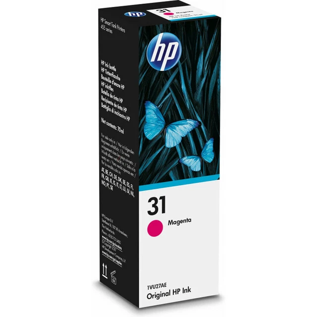 Nachfülltinte Für Kartuschen HP 31 Magenta Ersatzfarbe Druckerpatrone