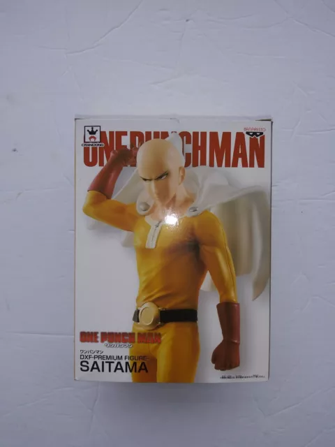 One Punch Man DXF-Premium Figure-Saitama, Multicolor Banpresto