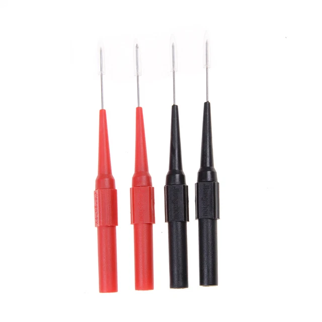 2 Pcs 30V-60V Insulation Piercing Needle Non-destructive Test Probes Tool;-d