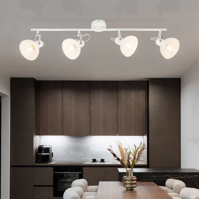 Lampadario A Sospensione In Legno E Acrilico LED 130cm - 18W Dimmabile, Regolabile In Altezza, Per Soggiorno E Ristorante