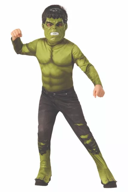 Rubini Ufficiale Marvel Avengers Endgame Hulk Classico Bambini Costume Fa