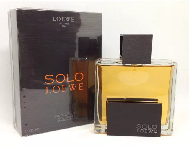 Solo Loewe 125 ml. eau de Toilette spray 4.3 Fl. Oz. Año 2017