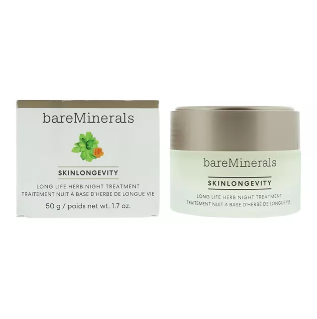 Bare Minerals Skinlongevity Long Life Herb Night Treatment Cream 50g