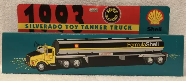 1993 Limited Edition Collector Series Silverado Formula Shell Toy Tanker Truck