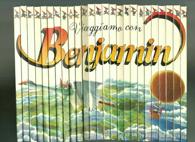 VIAGGIAMO CON BENJAMIN Alla Scoperta Del MondoSerie Completa Anni 80