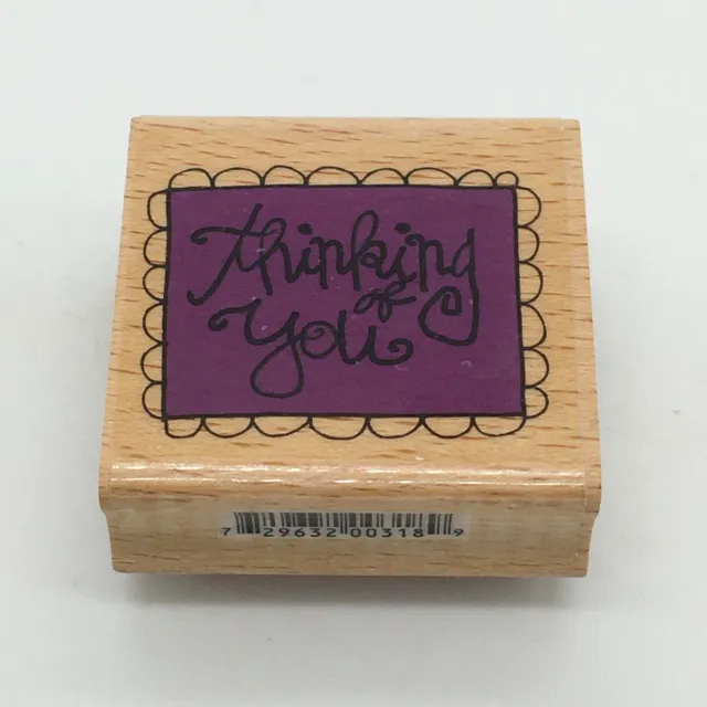 Studio G Kolette Hall Rubber Stamp : Thinking of You - 2007 Retired