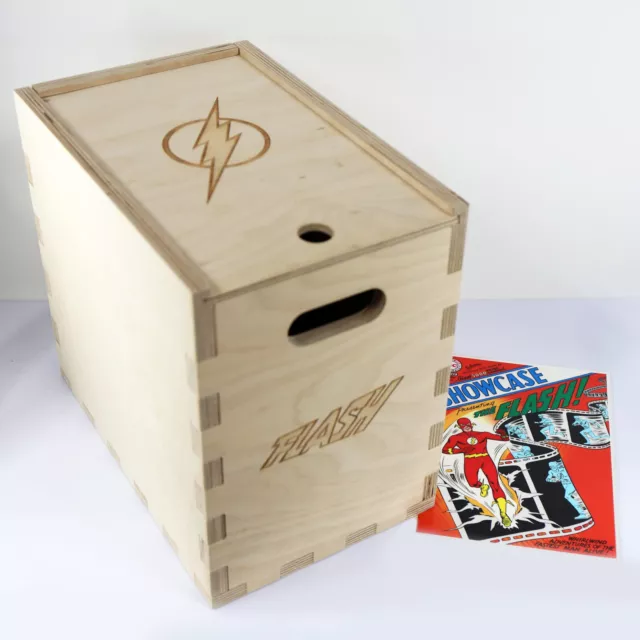 The Flash Timber Comic Storage Box *Comics Not Included