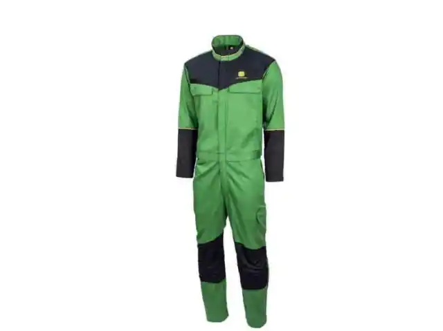 Genuine John Deere Field Overall Green with Zip Adult Boiler Suit Operator