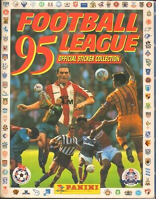 Album figurine Calciatori FOOTBALL LEAGUE 1995, 95 in Inglese. Panini. Non co...