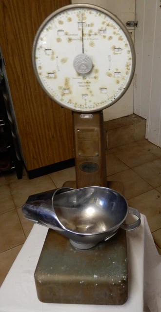 alte Neigungswaage Teewaage  ?  bis 3 kg Bizerba August Sauter Ebingen /Württ. 2