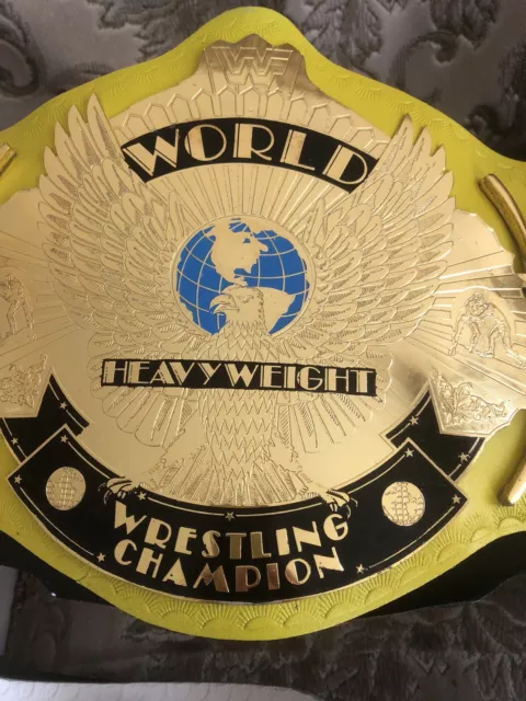 wwf championship belt.  Winged Eagle. Read Below More Information