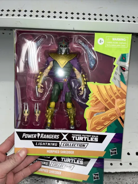 New Power Rangers X TMNT Morphed Shredder Green Ranger Lightning Collection