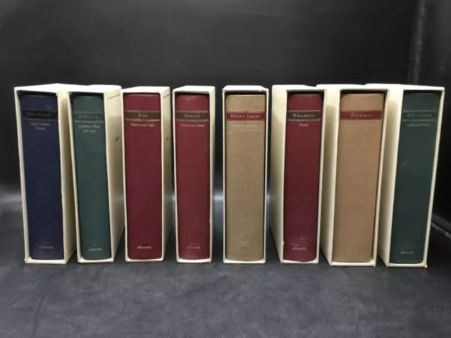 Lot of (8) The Library Of America Books - Various Authors Various Years