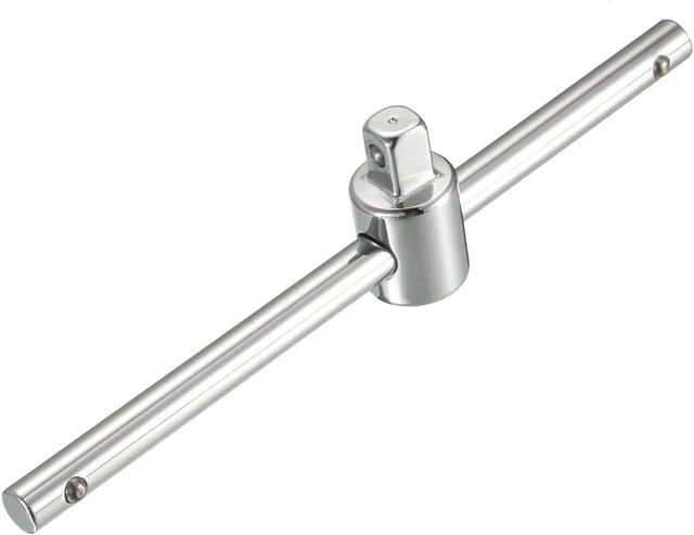 Sourcingmap 1/4 de pulgada llave deslizante barra interruptor de mango en T ajustable