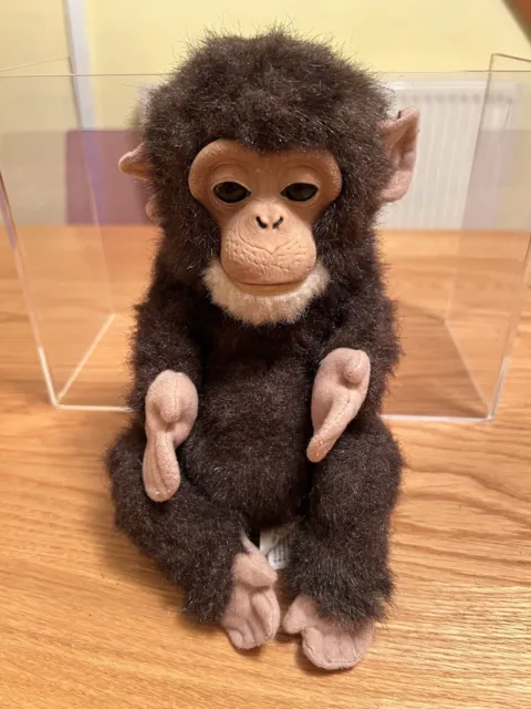 Furreal Newborn Chimp Monkey Soft Plush Toy 2006 Tiger Hasbro