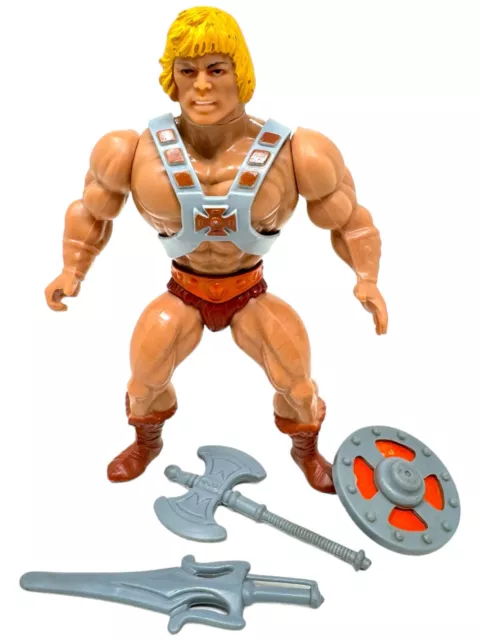 HE MAN 1981 SPAGNA 100% MASTERS UNIVERSALE MOTU Vintage Serie1 -INCHIOSTRO GRAFICAX GIOCATTOLI A280 2