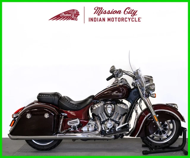 2021 Indian Springfield Maroon Metallic/Crimson Metallic