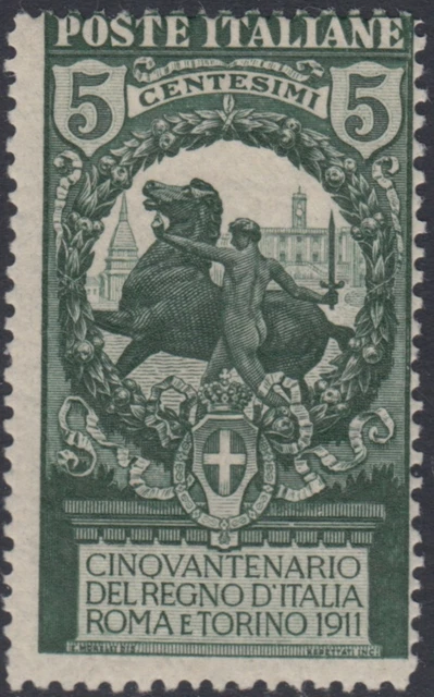 Italy Regno - Sassone n. 93a cv 300$ MH* Perforation Variety