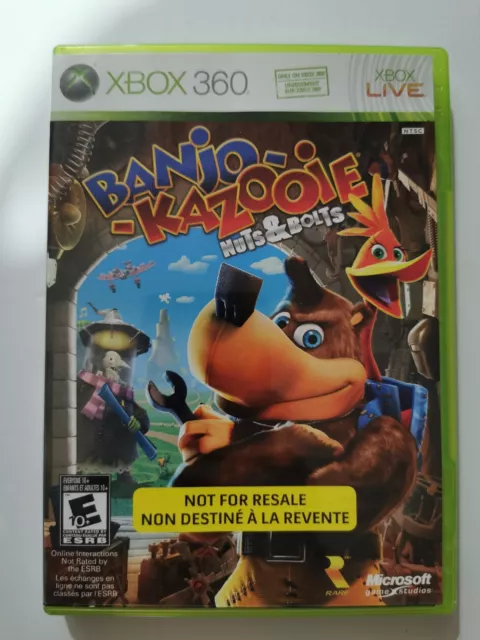 Banjo Kazooie Nuts & Bolts DEMO DISC sealed