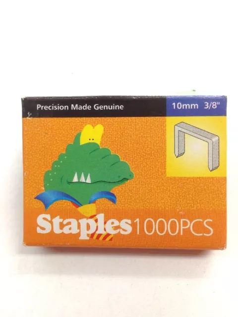 Heavy Duty Staples 1000pcs 10mm 3/8" Staple 11.3x10mm(WidthxHeight)        #5839