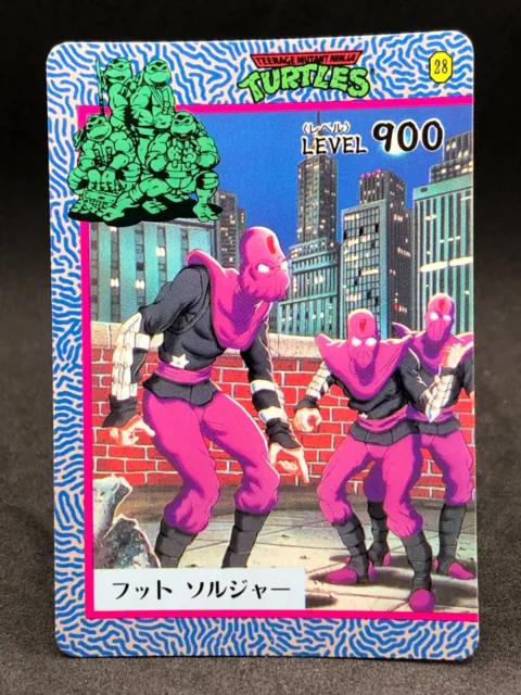 Foot Soldier Mutant Ninja Turtles Takara 1994 Mirage Studios Card TCG 28 Japan