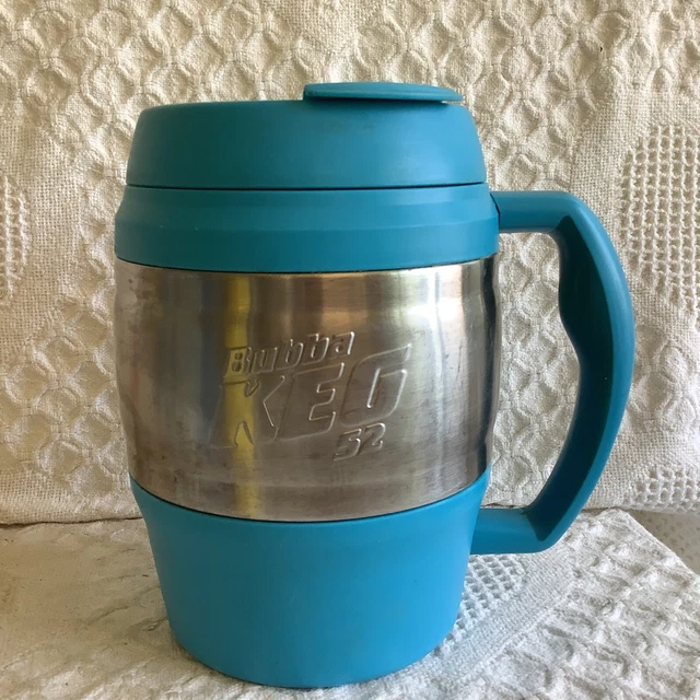 Classic Big Bubba Insulated Mug EMBOSSED LOGO 52 Oz Travel Coffee Cup Keg Shape 3