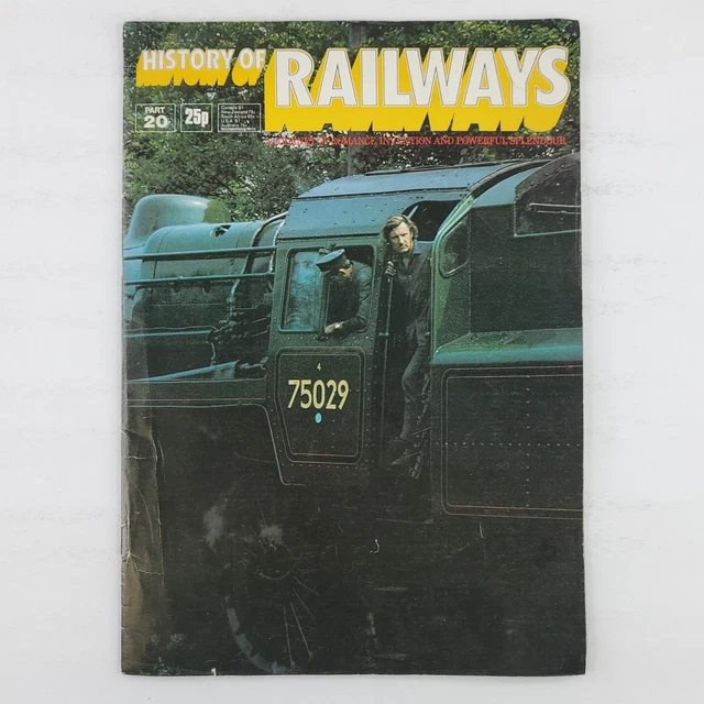 HISTORY OF RAILWAYS Magazine Part 20 npbox132 Vintage Invention Trains