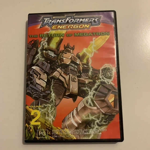 Transformers energon the return of megatron dvd 2004 discount