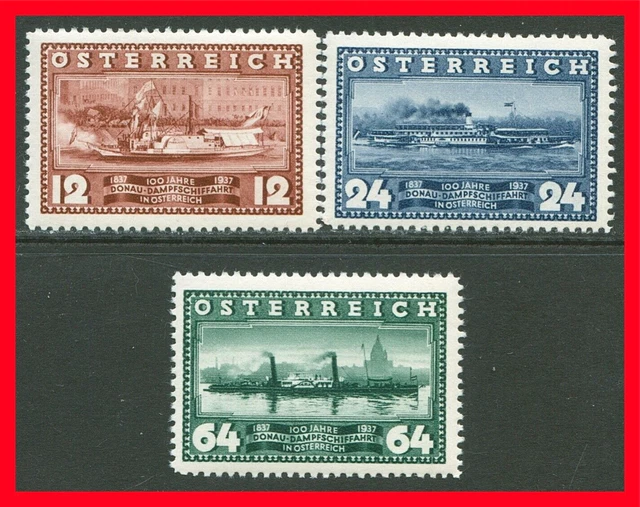 Austria Postage Stamps Scott 382-384, MNH Complete Set!! A109