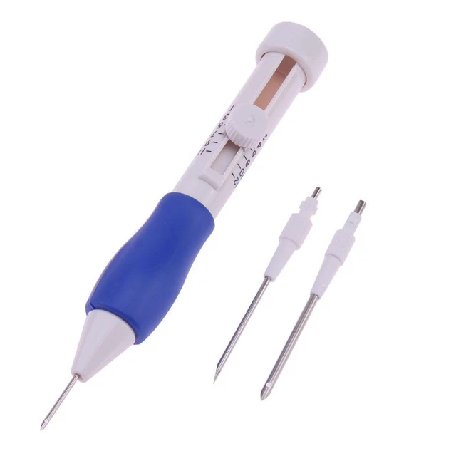 Aiguilles à coudre bricolage outils broderie Punch Needle ensemble 3 + 2 filière