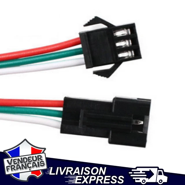 Connecteur prise 22AWG JST, 2 broches - Test et Avis Connecteur prise 22AWG JST, 2 broches - Test et Avis
