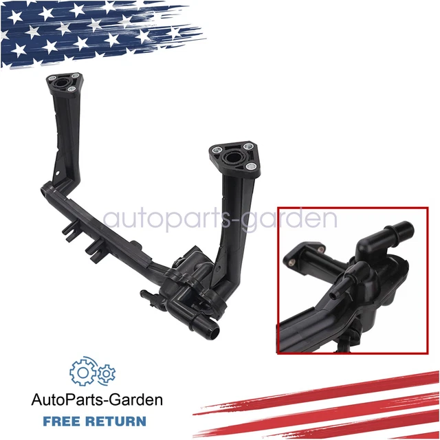 For Jaguar Land Rover Rear Coolant Water Heater Pipe+Sensor 3.0L Supercharged V6