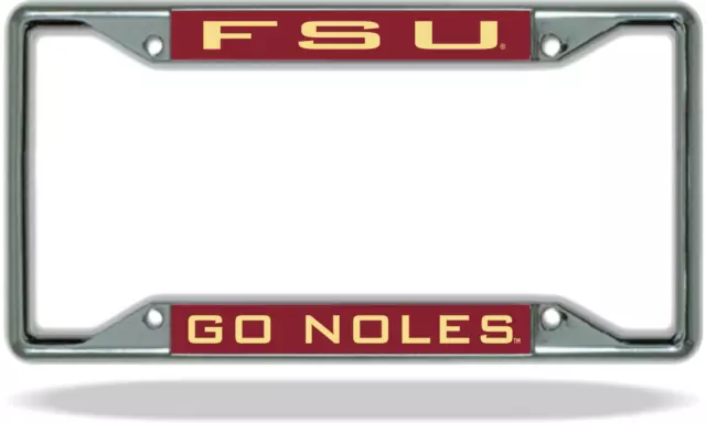 Florida State FSU GO NOLES License Plate Frame