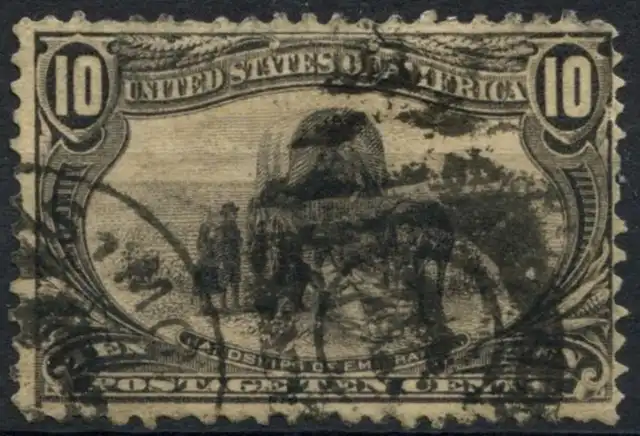 USA 1898 SG#296, 10c Trans-Mississippi Exposition Used #E2337