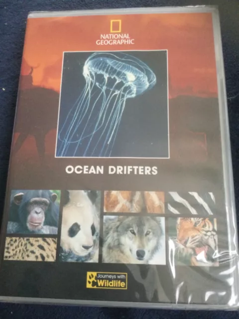 National Geographic -Journeys With Wildlife DVD-Ocean Drifters.New