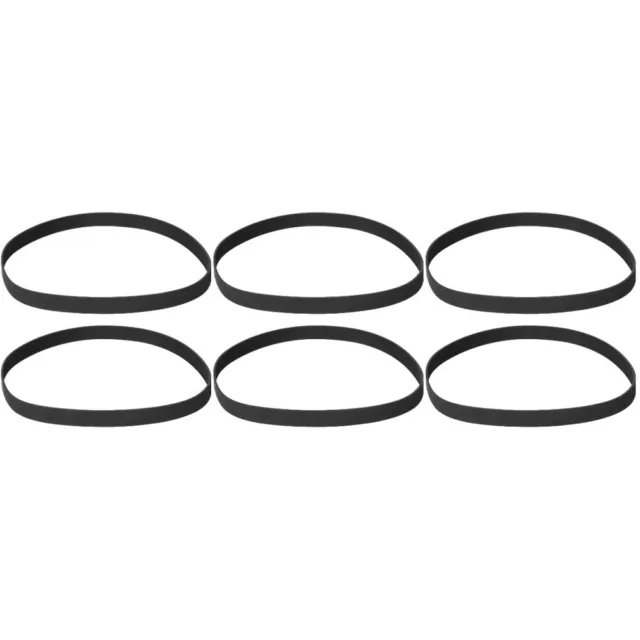 6 Pcs Record Player Belt Replacement Turntable Strap Rubber