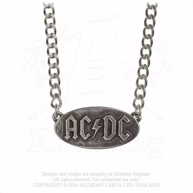 Ac/Dc Logo Official Alchemy Pendant/Necklace Rock/Metal [Brand New]